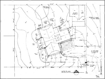 Tomales house site plan